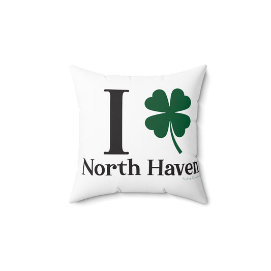 I Clover North Haven Spun Polyester Square Pillow