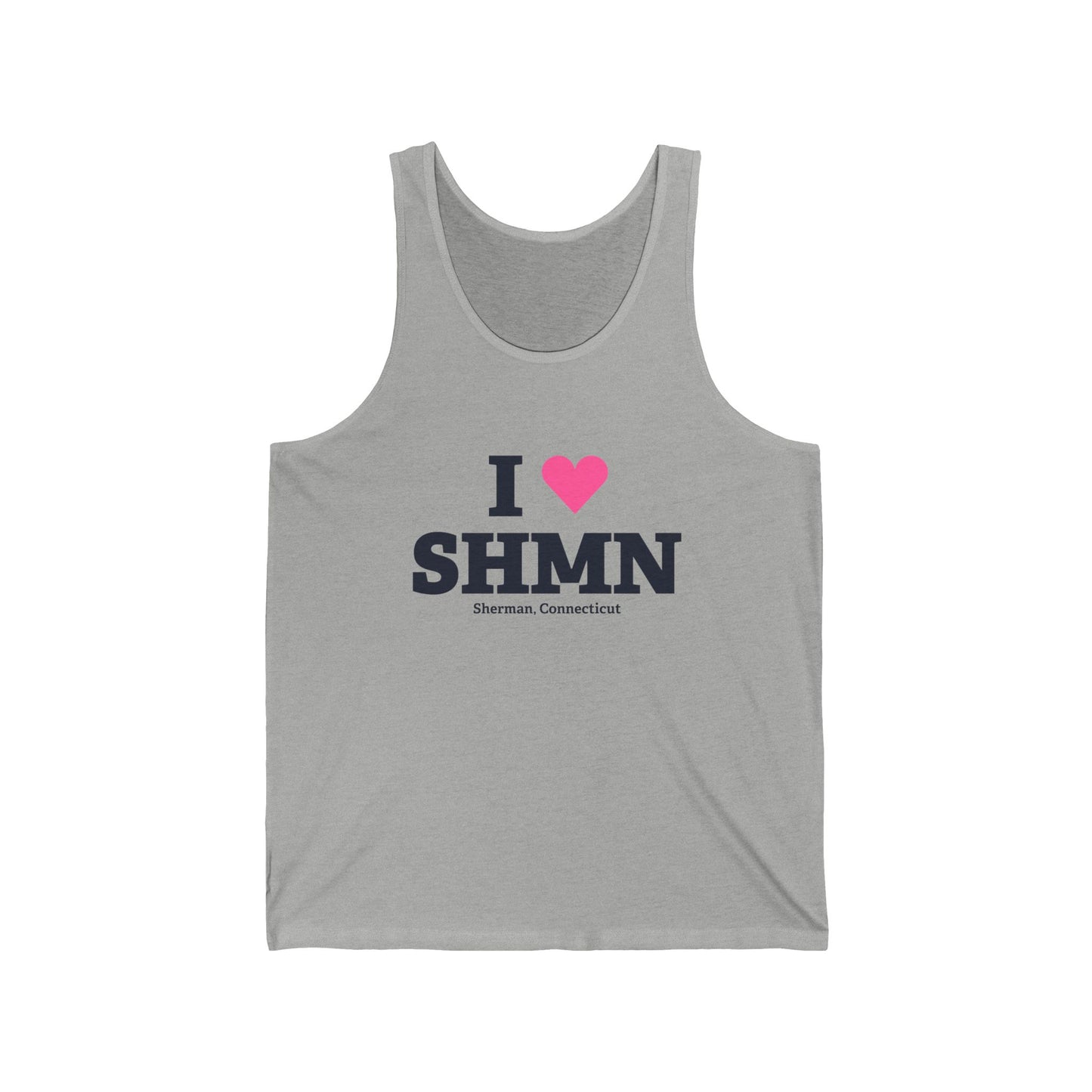 I Heart SHMN Unisex Jersey Tank Top