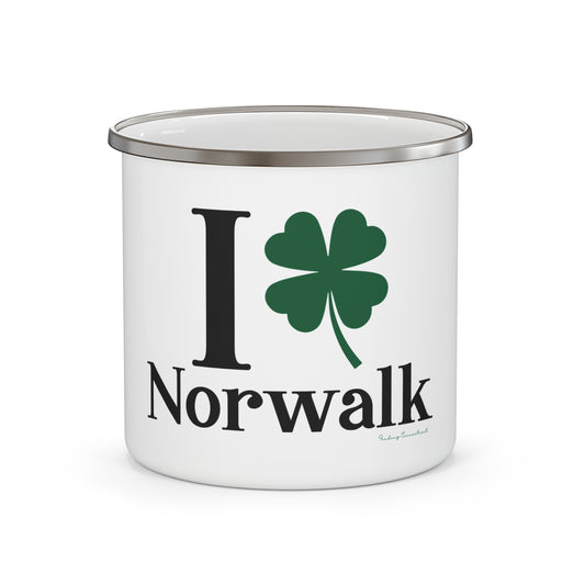 I Clover Norwalk Enamel Camping Mug