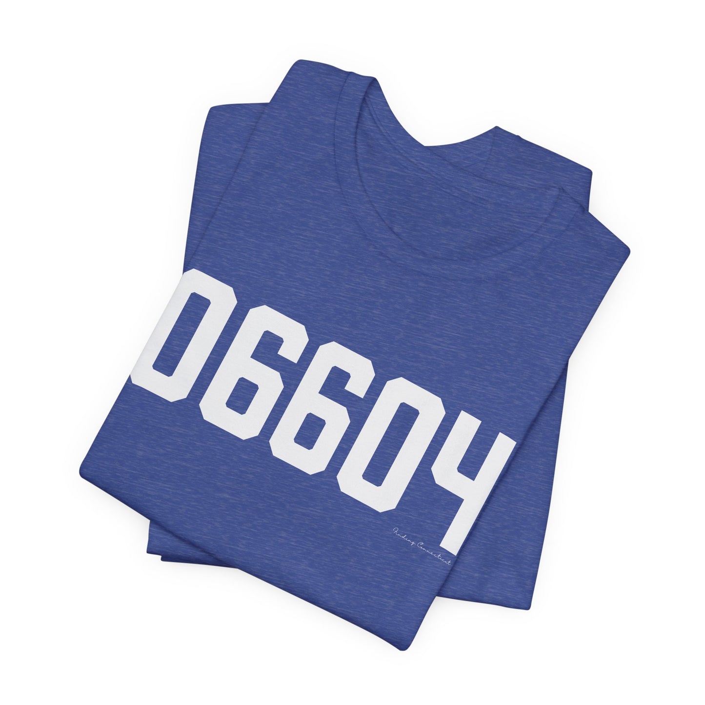 06604 Bridgeport CT Zip Code Unisex Jersey Short Sleeve T-Shirt