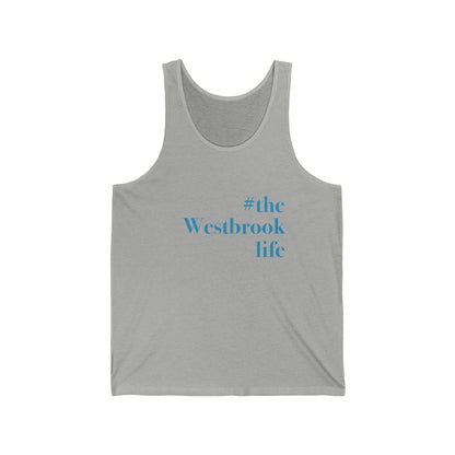 #thewestbrooklife Unisex Jersey Tank