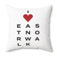 East Norwalk Vision Spun Polyester Square Pillow