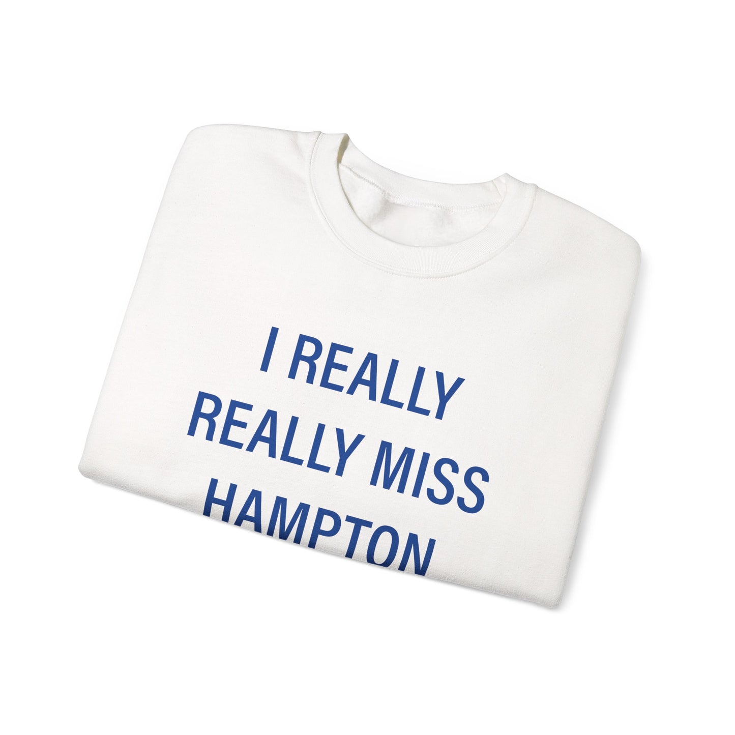 I Really Really Miss Hampton Unisex Heavy Blend™ Crewneck Sweatshirt