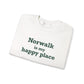 Norwalk is my Happy Place Unisex Heavy Blend™ Crewneck Sweatshirt