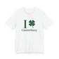 I Clover Canterbury Unisex Jersey Short Sleeve T-Shirt