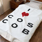 Cos Cob Vision Velveteen Plush Blanket