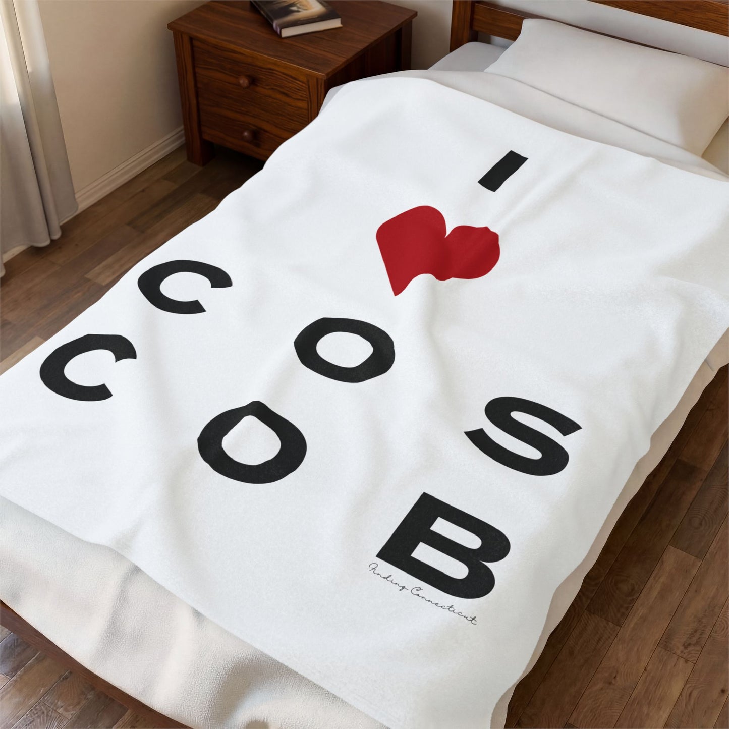 Cos Cob Vision Velveteen Plush Blanket