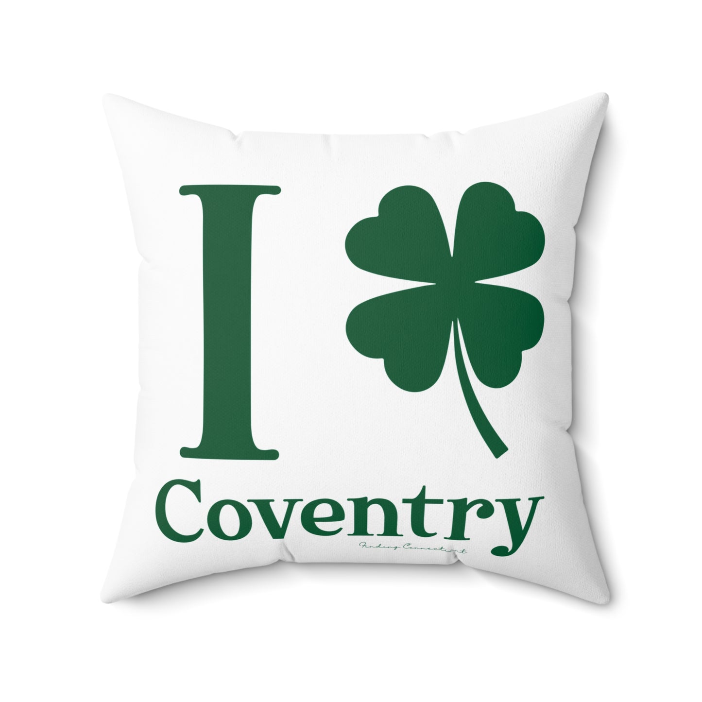 I Clover Coventry Spun Polyester Square Pillow