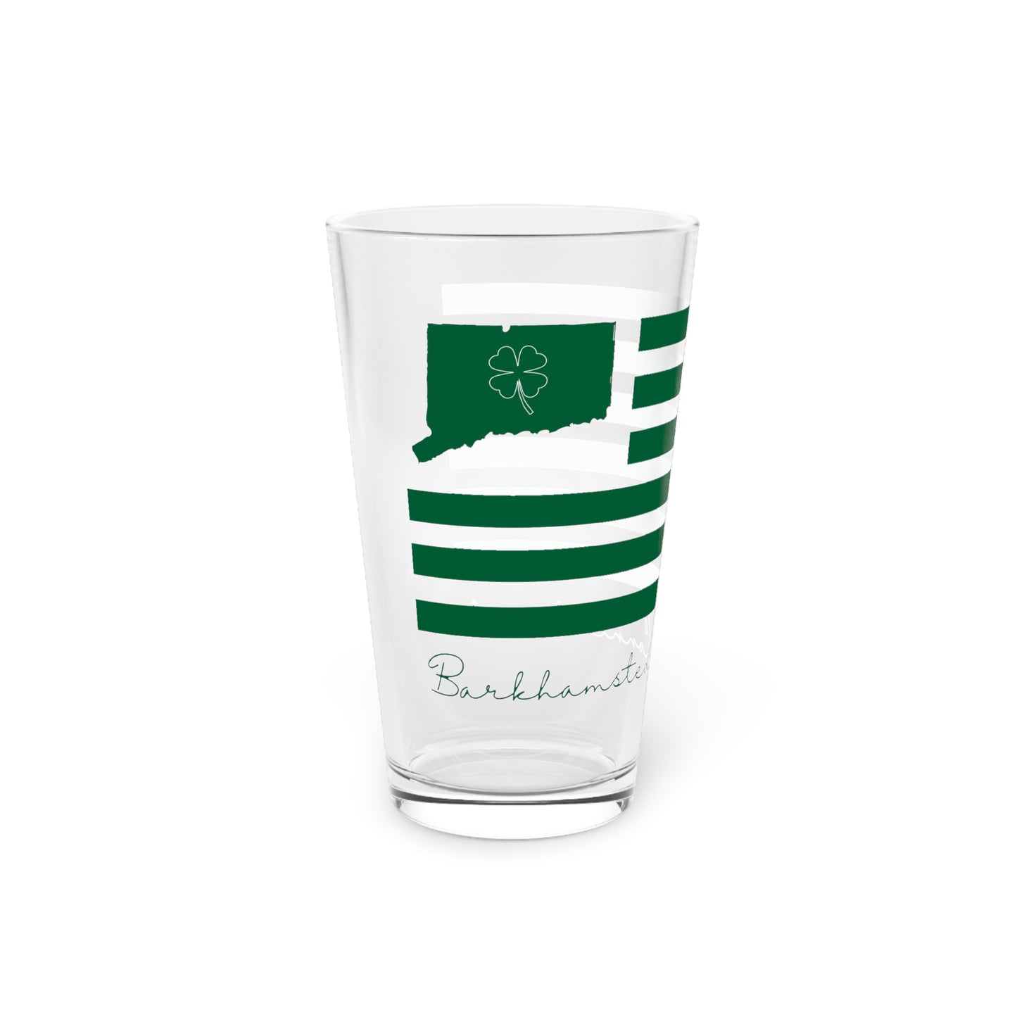 I Clover Barkhamsted Pint Glass, 16oz