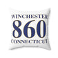 Winchester 860 Connecticut Polyester Square Pillow