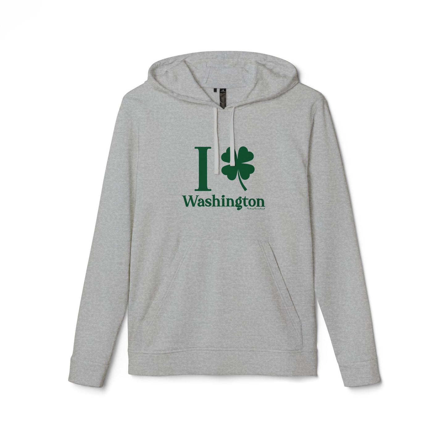 I Clover Washington adidas Unisex Fleece Hoodie