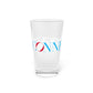 41 Tilt Connecticut Pint Glass, 16oz