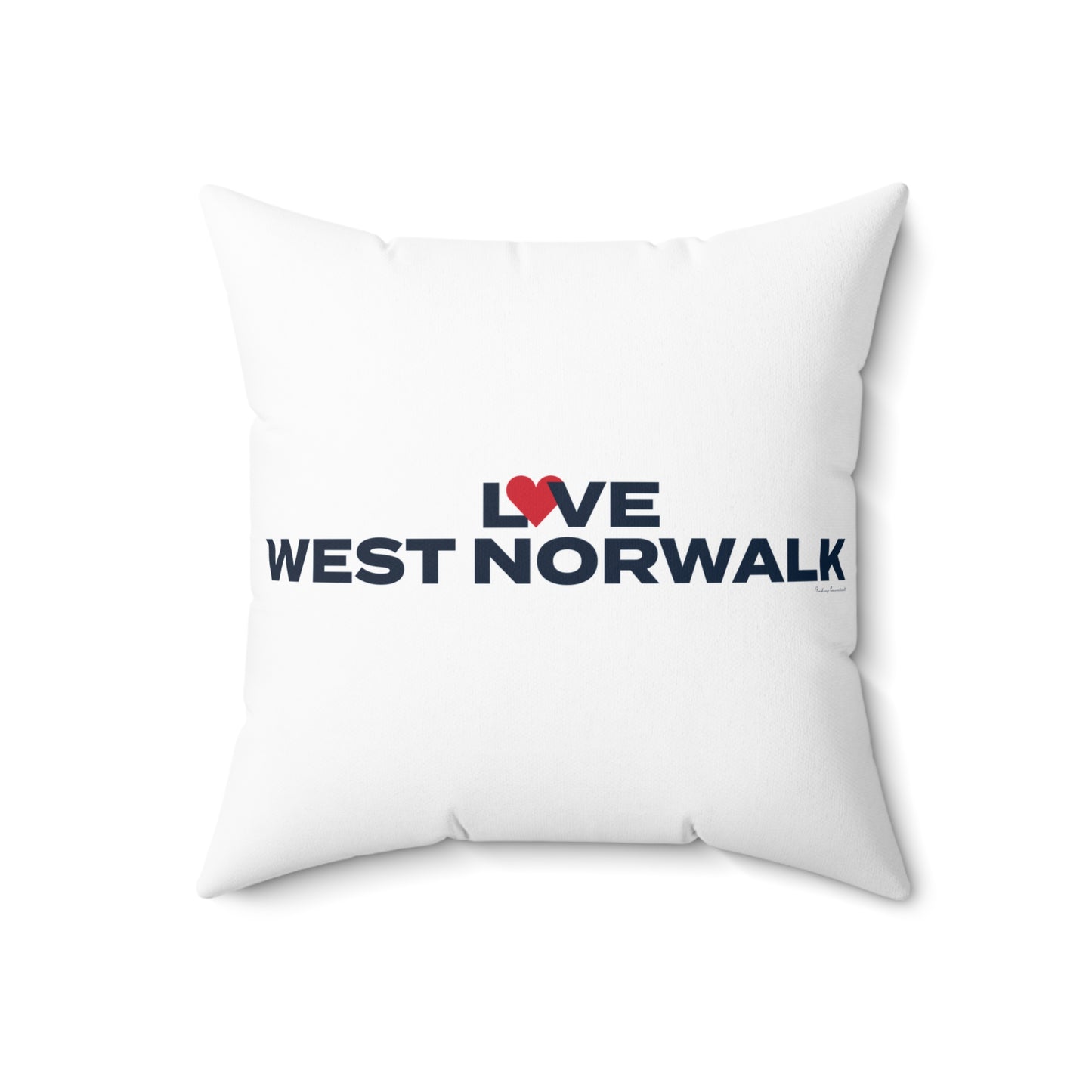 Love West Norwalk Spun Polyester Square Pillow