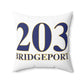 203 Bridgeport Spun Polyester Square Pillow