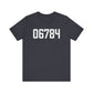 06784 Sherman CT Zip Code Unisex Jersey Short Sleeve T-Shirt