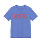 Goose Zip Code Pink & Black Unisex Jersey Short Sleeve T-Shirt