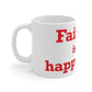 Fairfield Is My Happy Place Mug 11oz