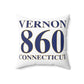 Vernon 860 Connecticut Spun Polyester Square Pillow