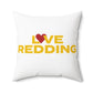 Love Redding Spun Polyester Square Pillow