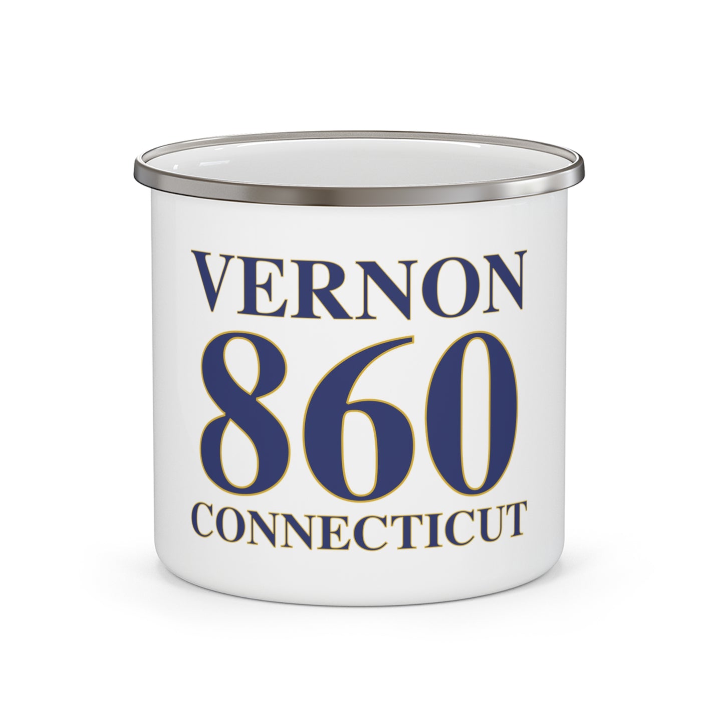 Vernon 860 Connecticut Enamel Camping Mug
