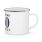 East Hartford 860 Connecticut Enamel Camping Mug
