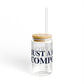 Just a kid from Compo Beach Sipper Glass, 16oz