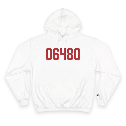 06480 Portland Connecticut Zip Code Champion Hoodie
