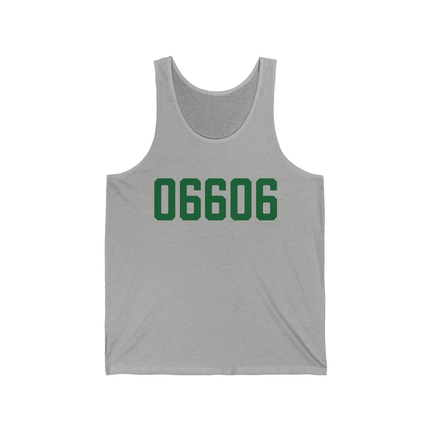 06606 Bridgeport Connecticut Zip Code Unisex Jersey Tank Top