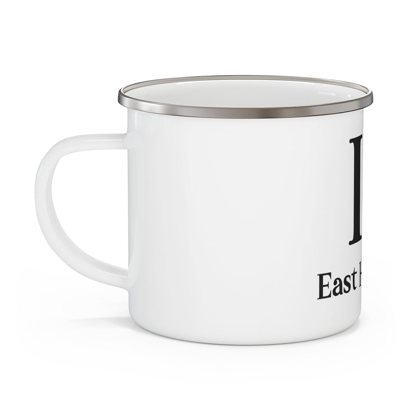 I Clover East Hartford Enamel Camping Mug