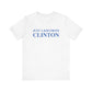 Just a kid from Clinton Unisex Jersey Short Sleeve Tee