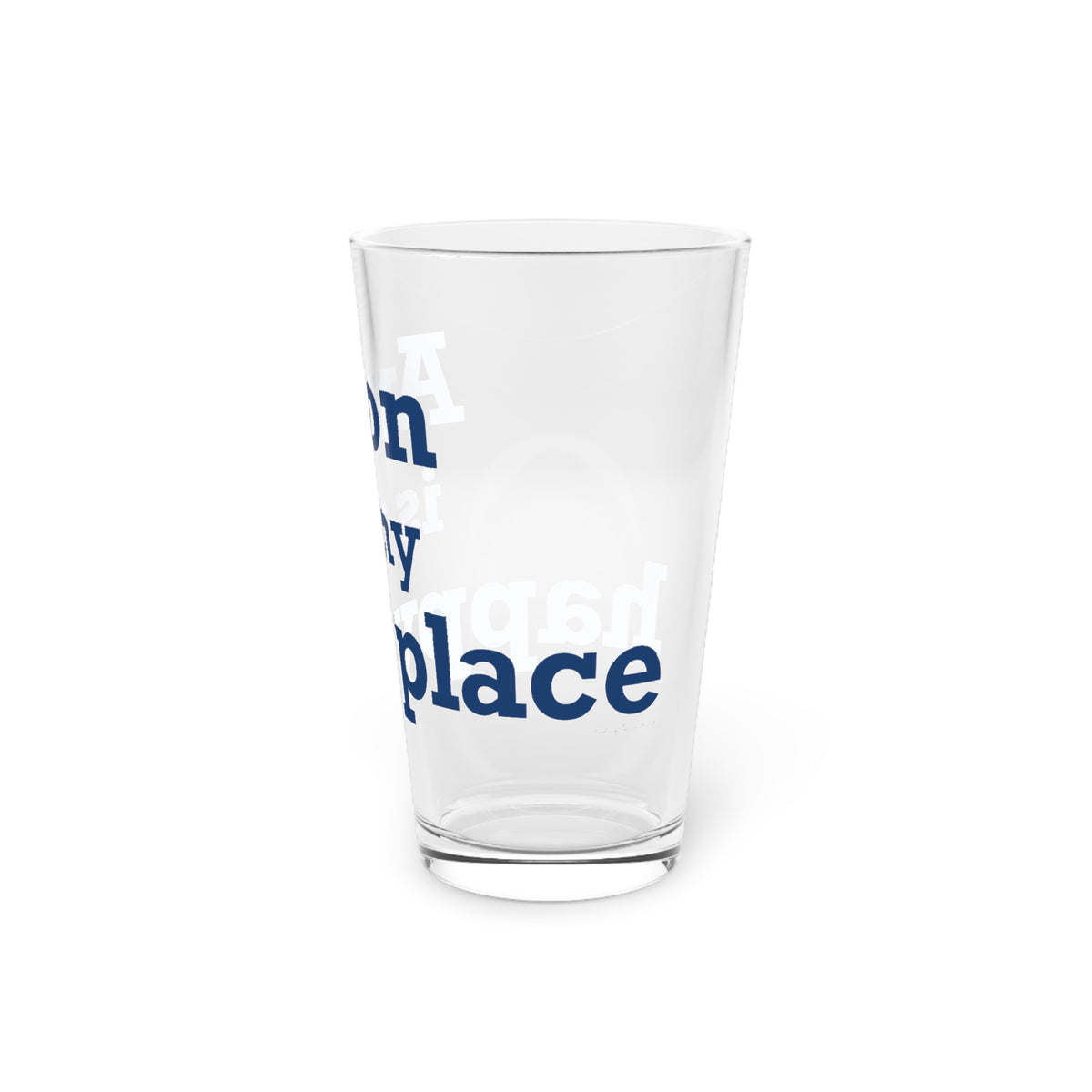 Avon is My Happy Place Pint Glass, 16oz