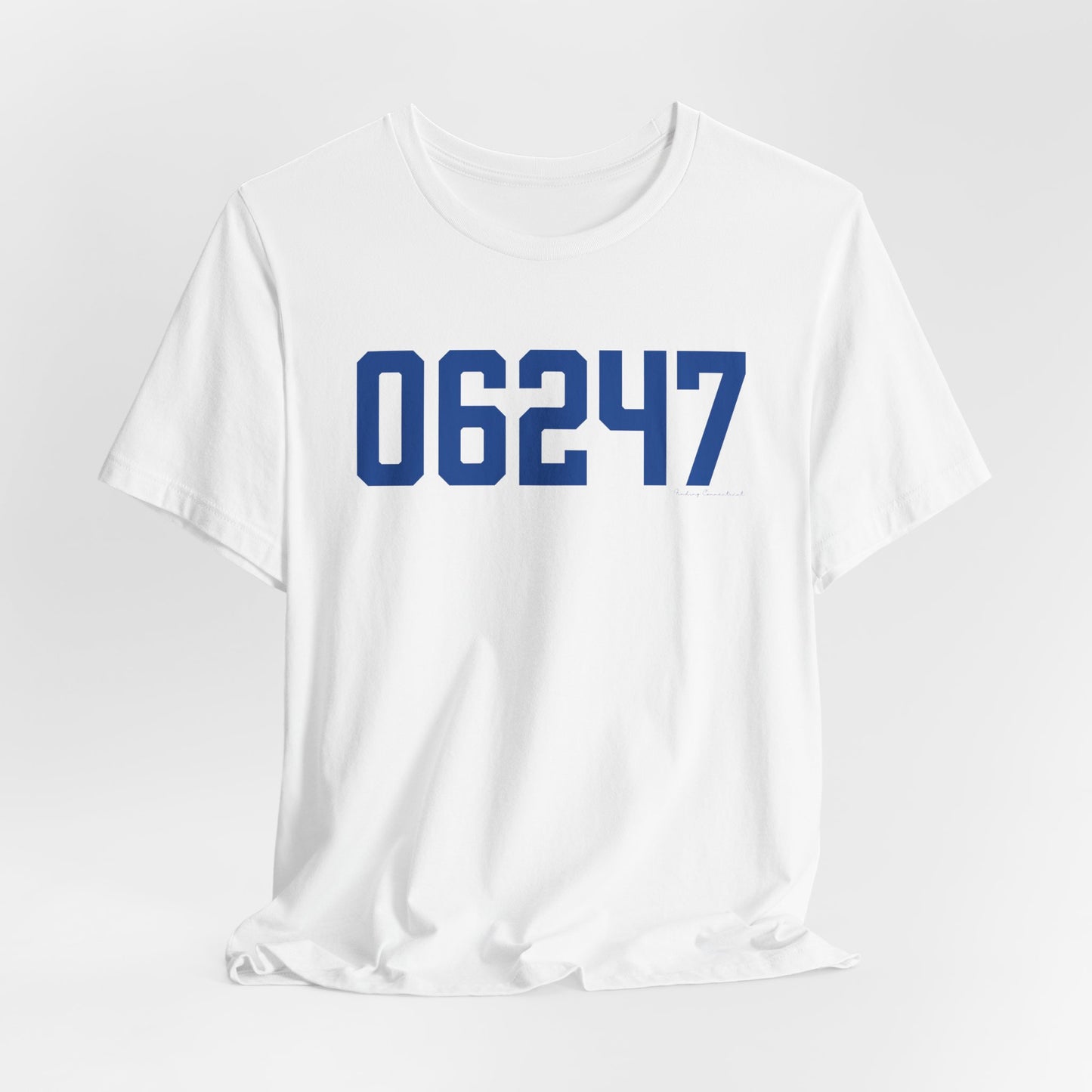 06247 Hampton Connecticut Zip Code Unisex Jersey Short Sleeve T-Shirt