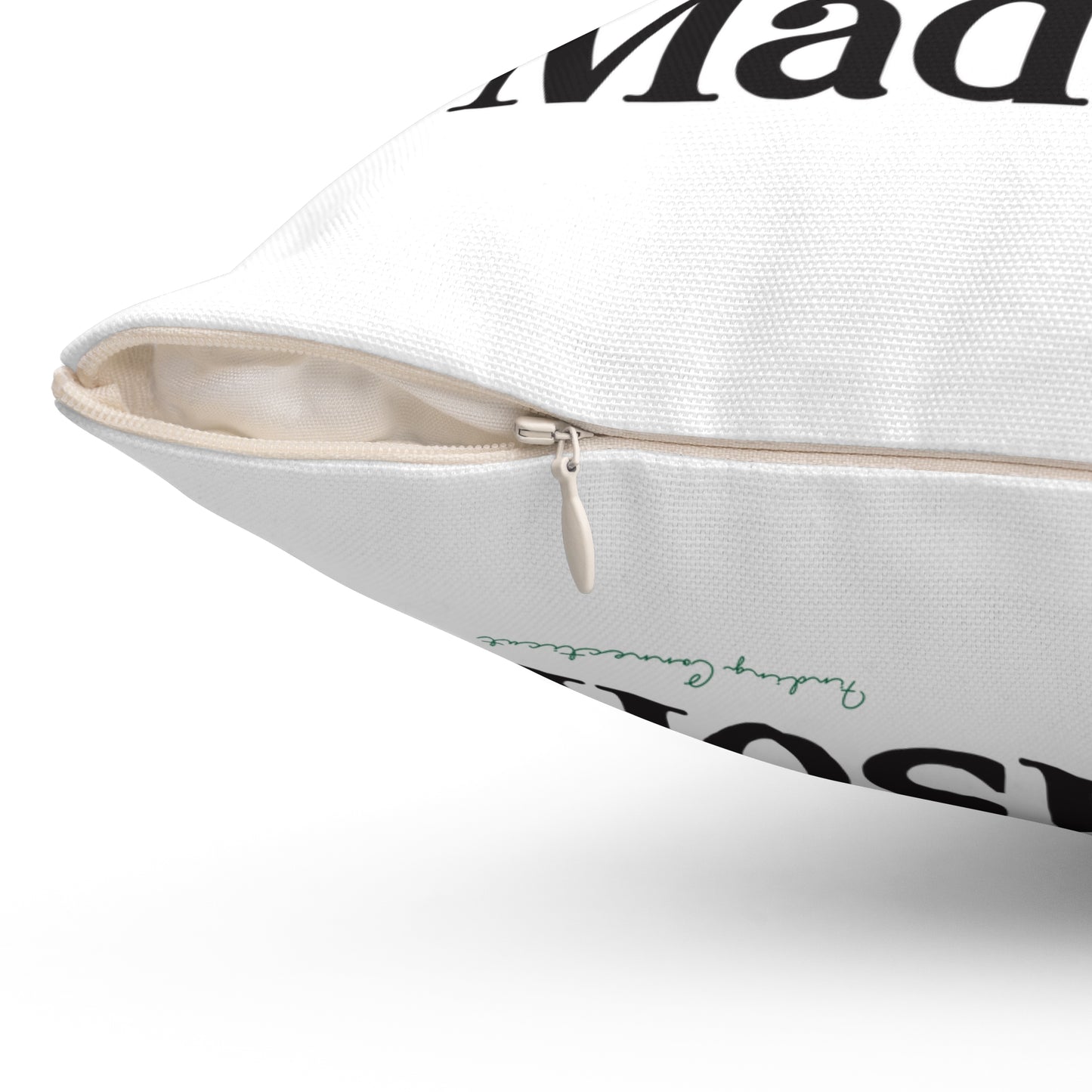 I Clover Madison Spun Polyester Square Pillow