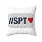 Westport Love Spun Polyester Square Pillow