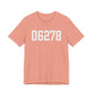 06278 Ashford CT Zip CodeUnisex Jersey Short Sleeve T-Shirt