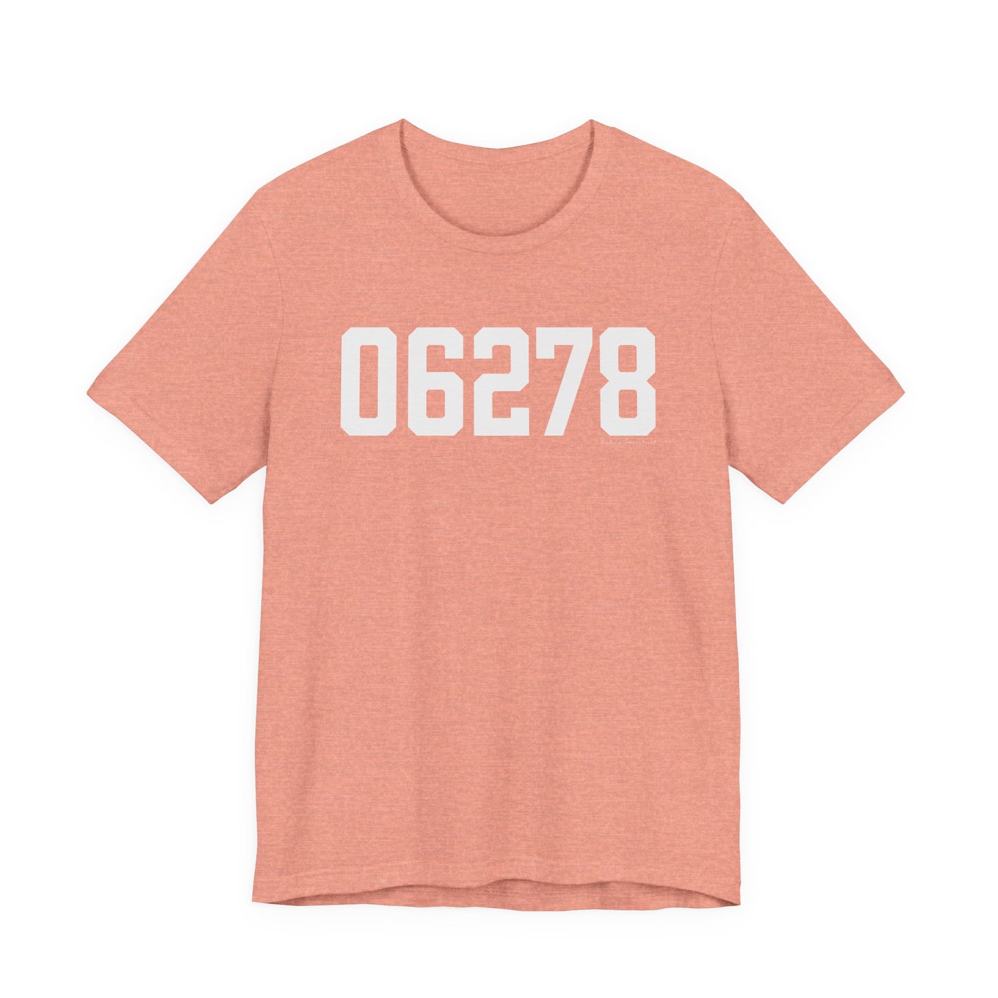 06278 Ashford CT Zip CodeUnisex Jersey Short Sleeve T-Shirt