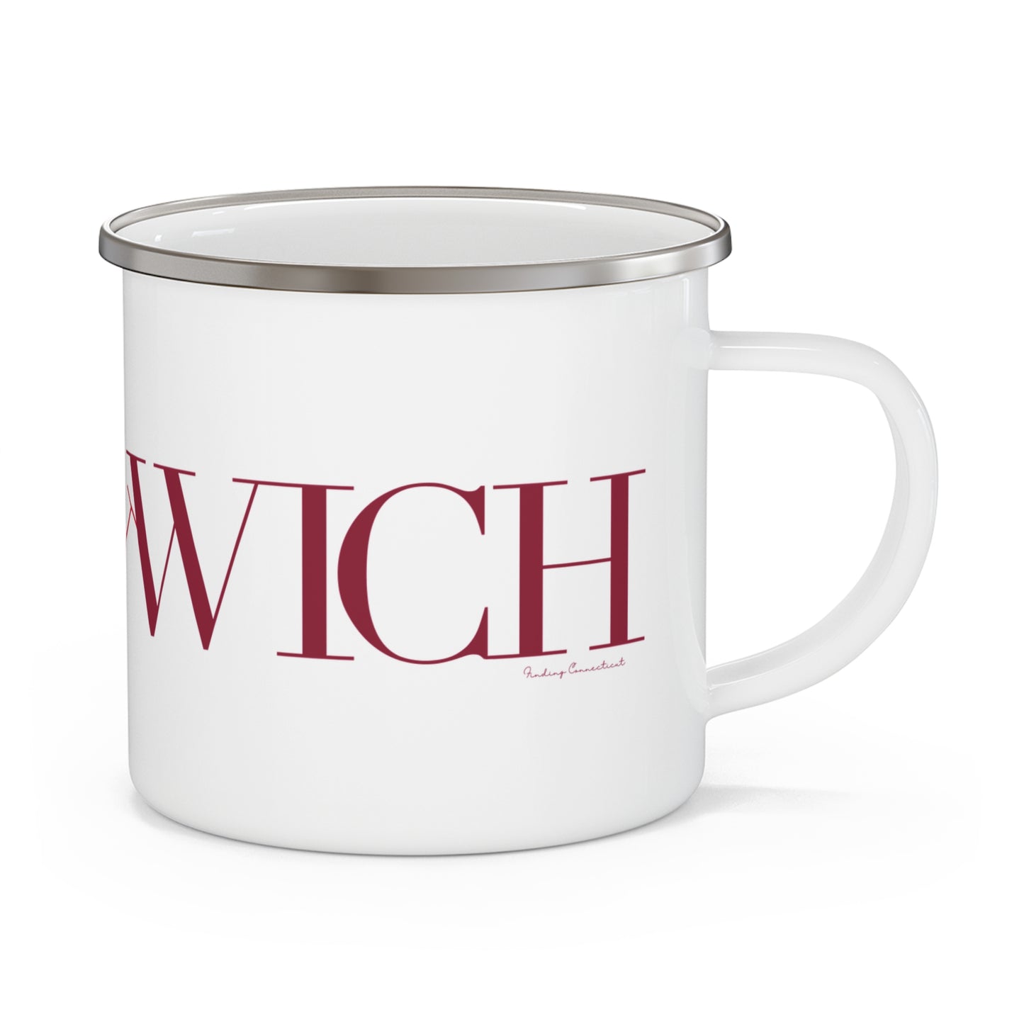 41 Tilt Greenwich Enamel Camping Mug