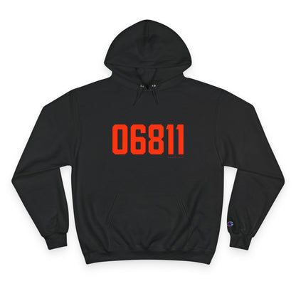 06811 Danbury Connecticut Zip Code Champion Hoodie Sweatshirt