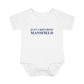 Just a kid from Mansfield Infant Baby Rib Bodysuit