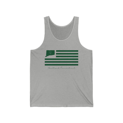 Hartland Connecticut St. Patrick’s Day Flag Unisex Jersey Tank Top