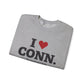 I Heart CONN. Unisex Heavy Blend™ Crewneck Sweatshirt