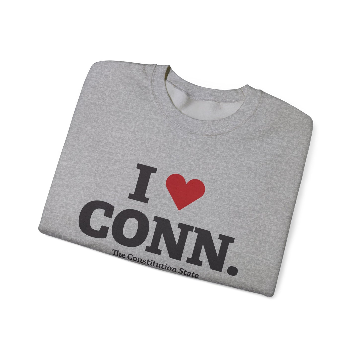 I Heart CONN. Unisex Heavy Blend™ Crewneck Sweatshirt