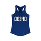 06340 Groton CT Zip Code Women's Ideal Racerback Tank Top