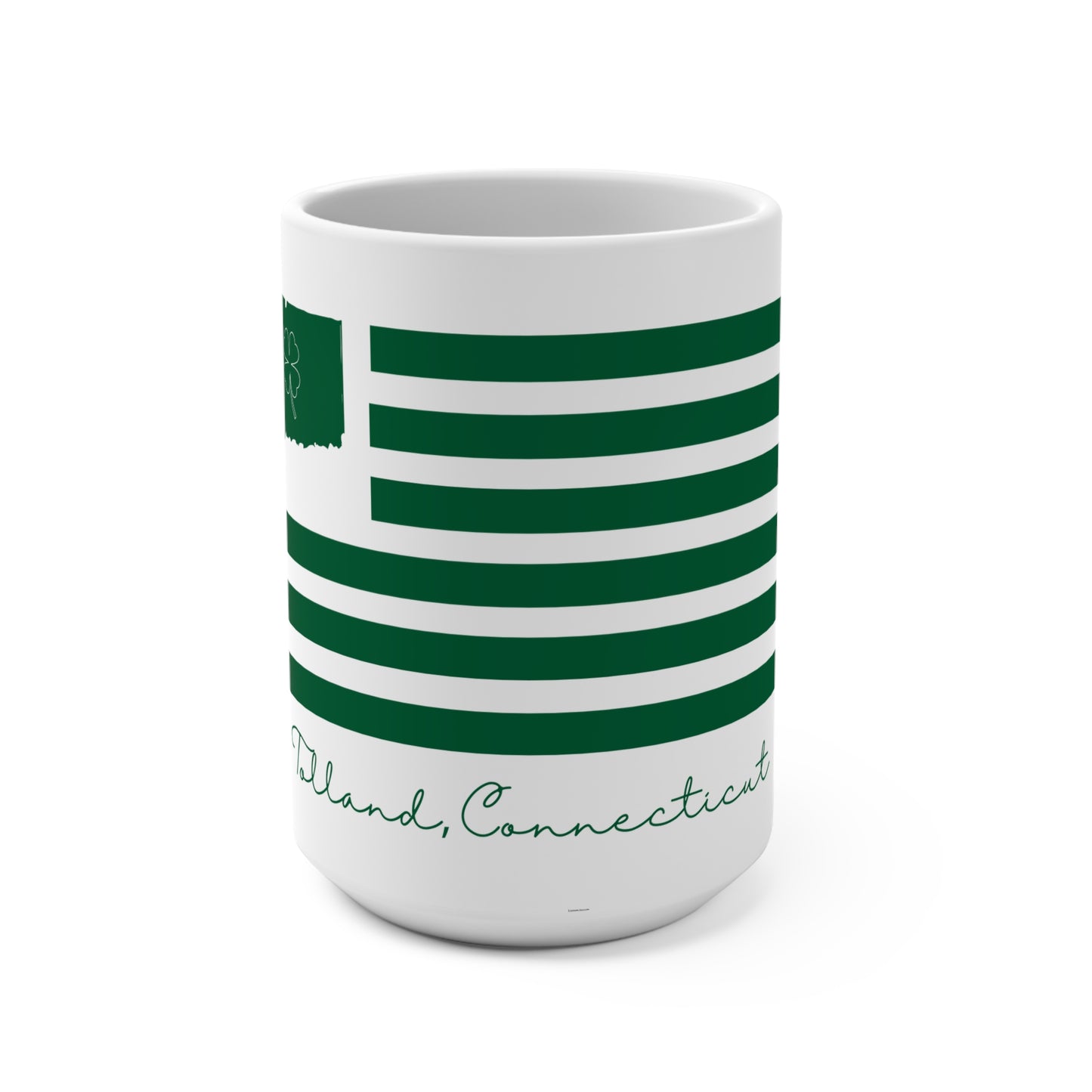 Tolland Connecticut St. Patrick’s Day Flag Mug 15oz