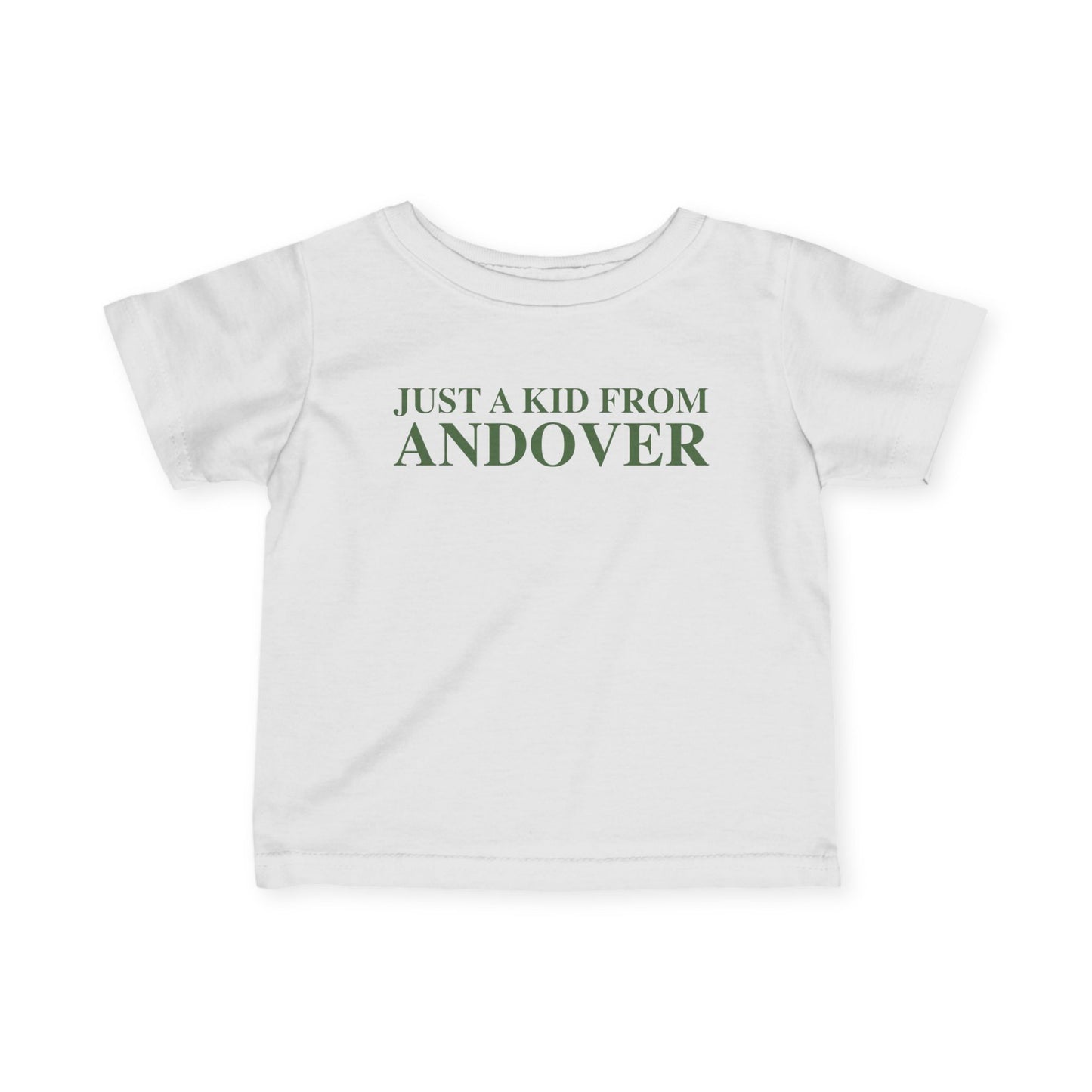 Just a kid from Andover Infant Fine Jersey T-Shirt