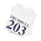 Trumbull 203 Connecticut Unisex Jersey Short Sleeve Tee