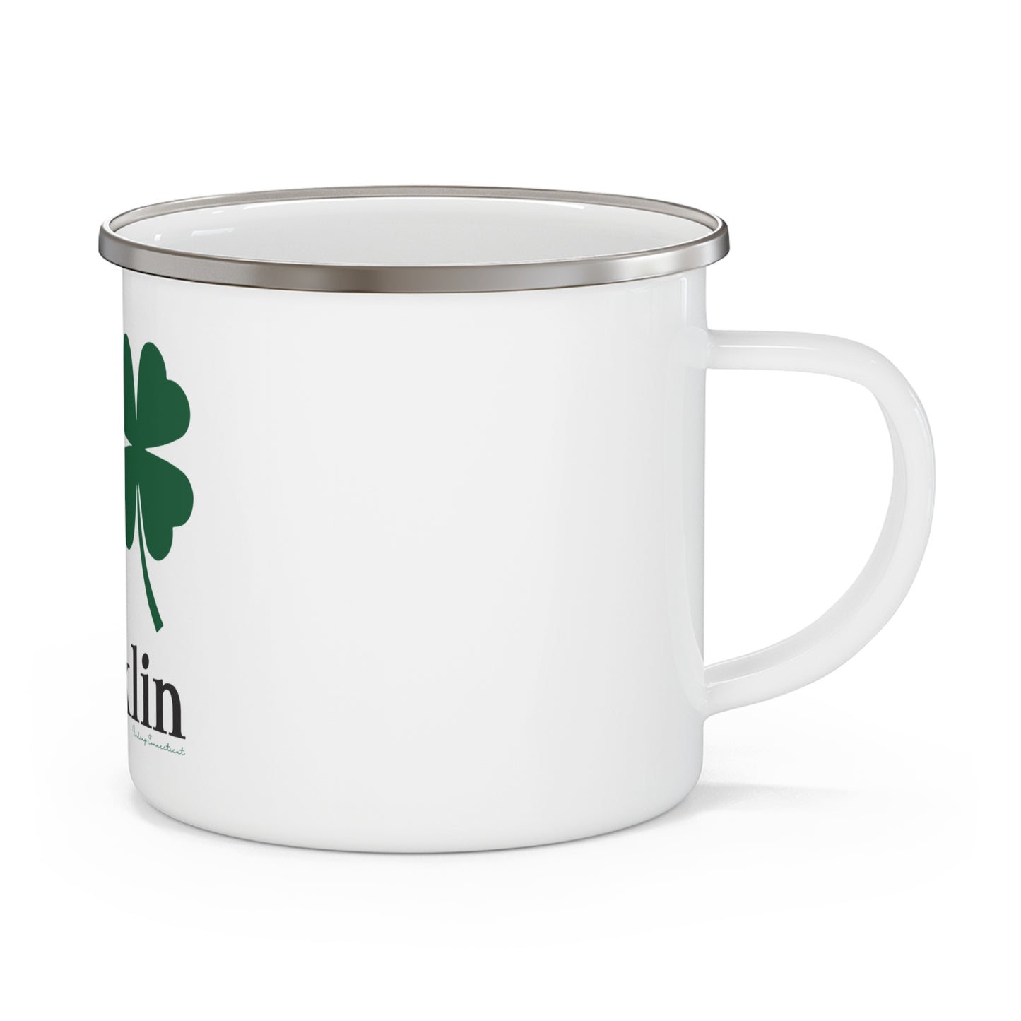 I Clover Franklin Enamel Camping Mug