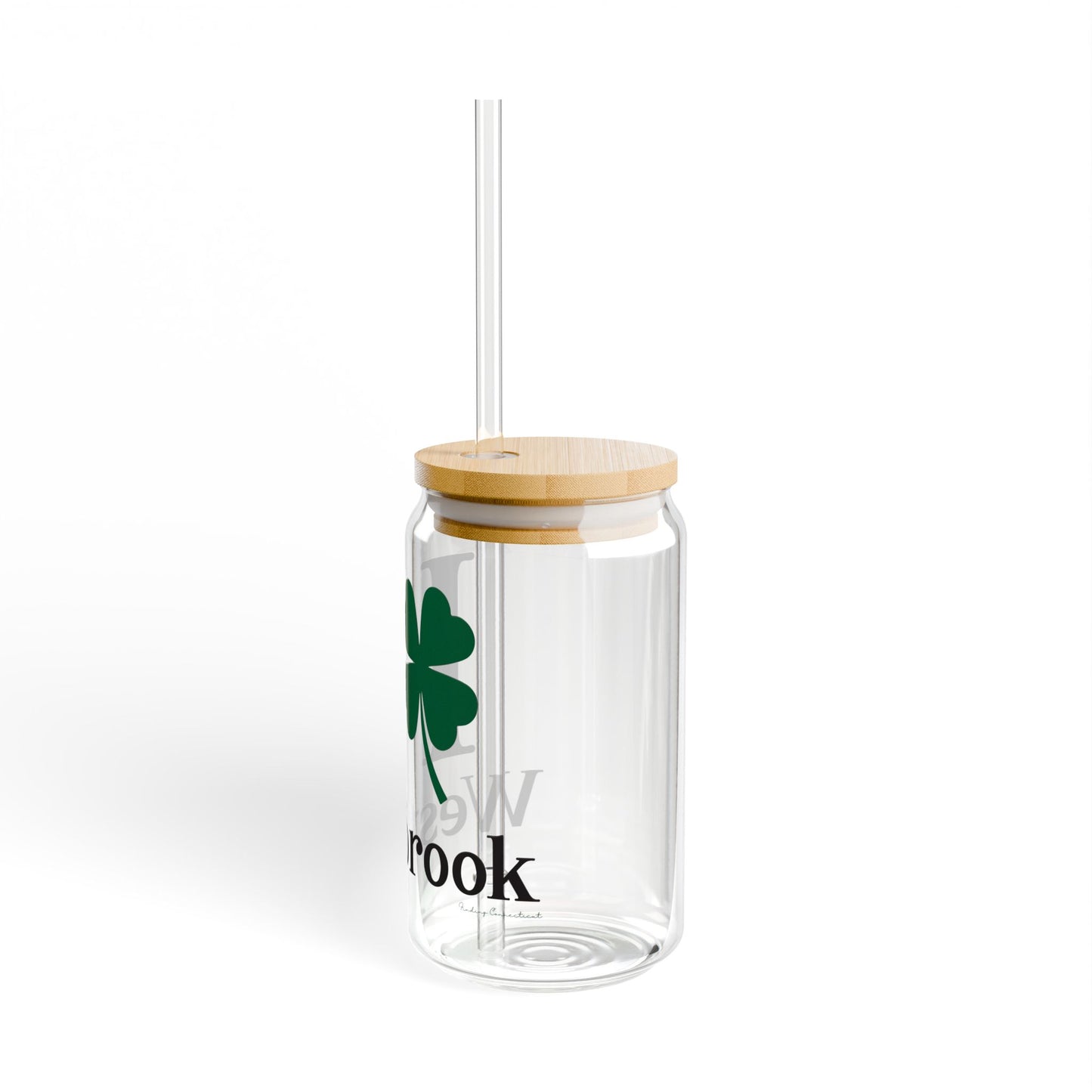 I Clover Westbrook Sipper Glass, 16oz