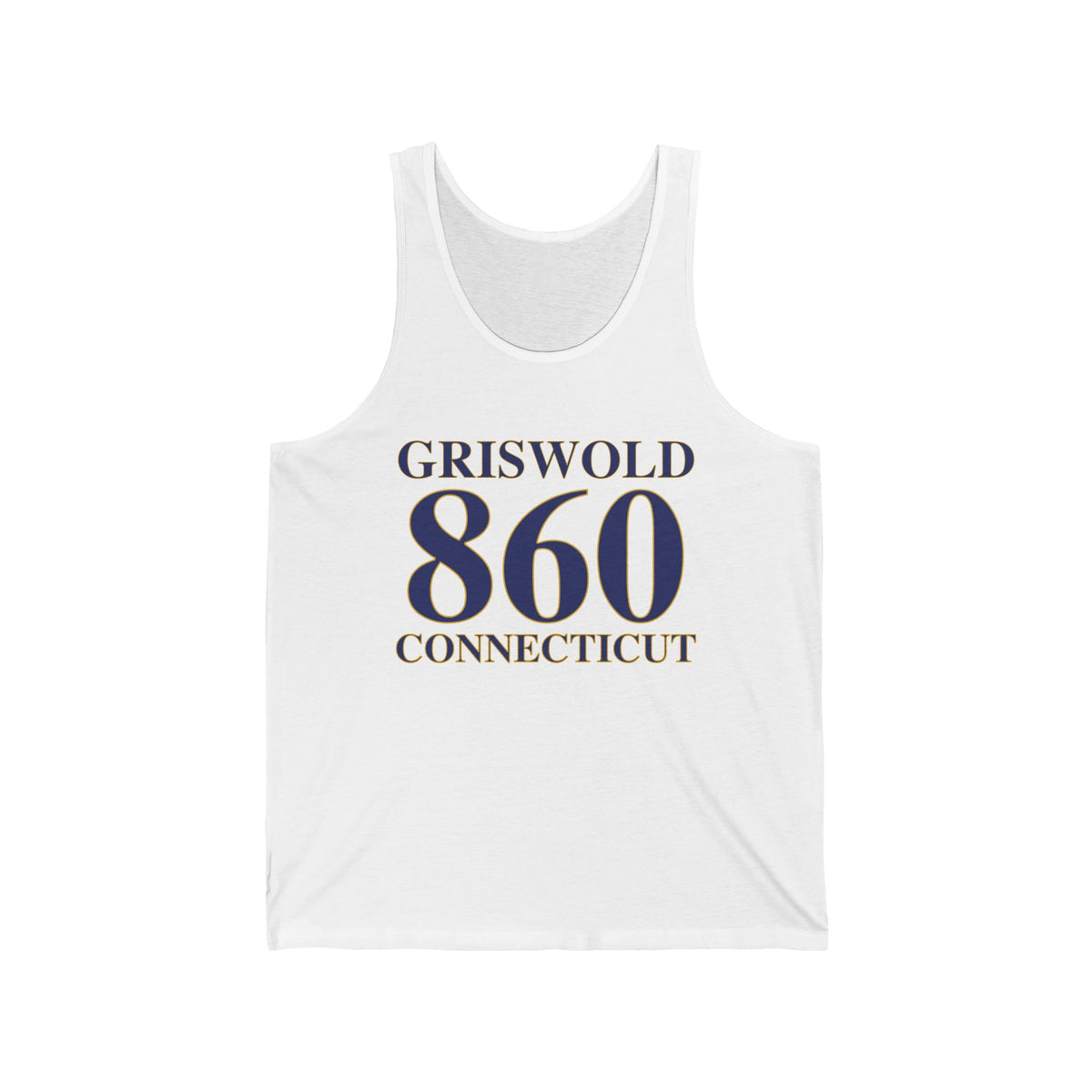 Griswold 860 Connecticut Unisex Jersey Tank Top