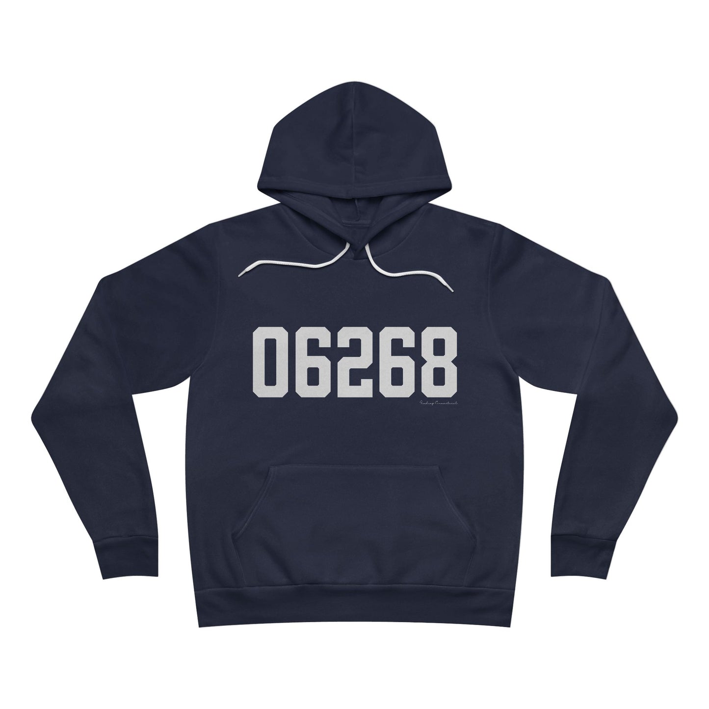 06268 Storrs CT Zip Code Unisex Sponge Fleece Pullover Hoodie